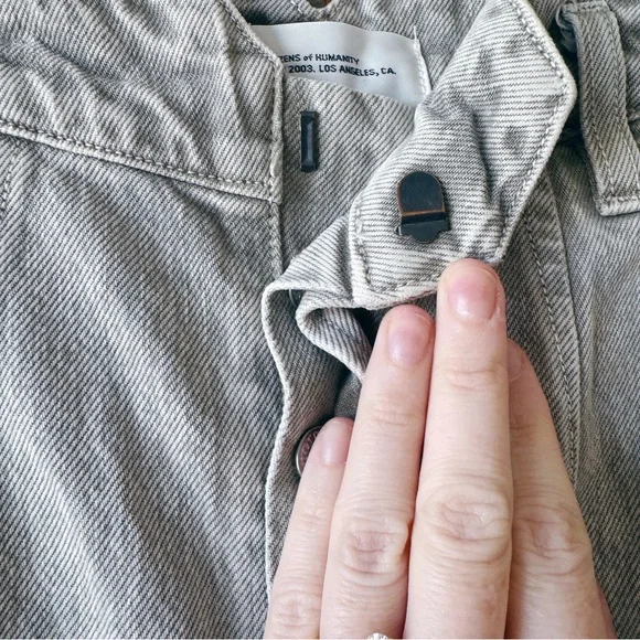 Citizens of Humanity Surplus NWT Gema Pant- White Sage SZ 28 Barrel Jeans - Picture 6 of 12